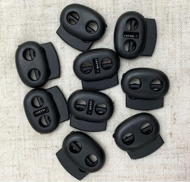 Aliexpree – boucle de nez de cochon, 10 pièces/lot, pour la fabrication de filet queue de cheval, couleur noire,