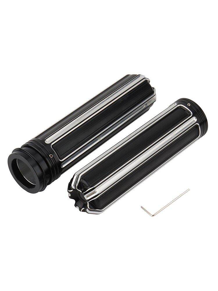 Poignées de moto, 1 pouce 25mm, électronique, poignée d&#39;accélérateur, CNC pour Harley Touring Electra Glide Softail Slim: I
