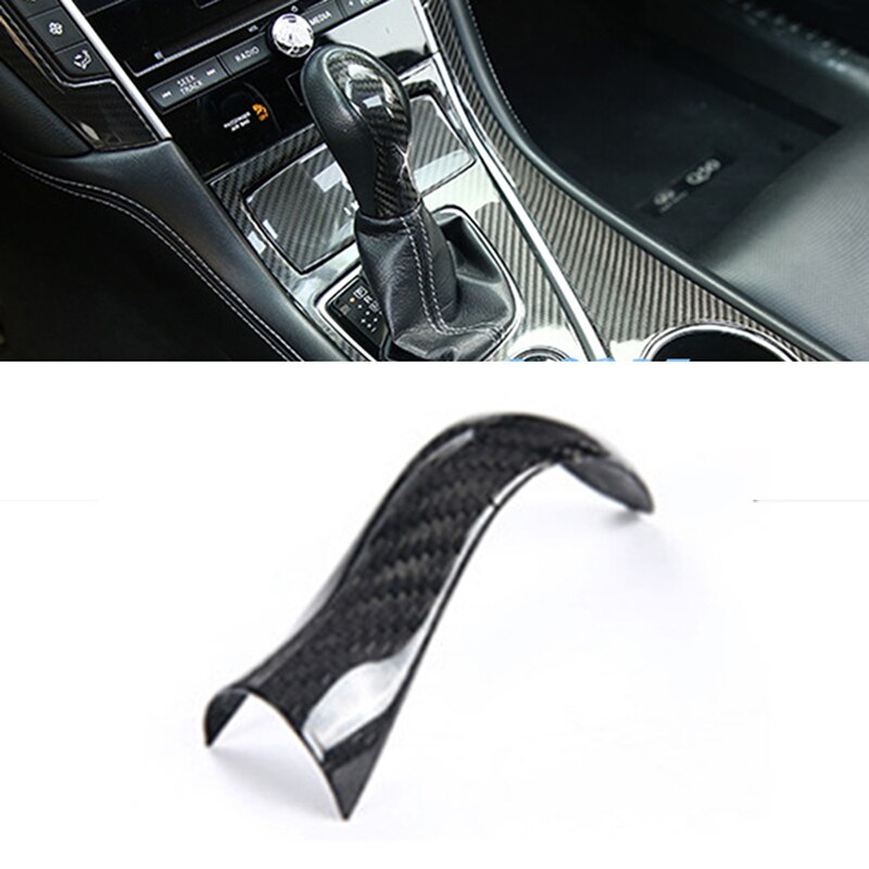 Gear Shift Knob Trim Lever For Infiniti Q50 Tool Parts Decorative Waterproof Interior