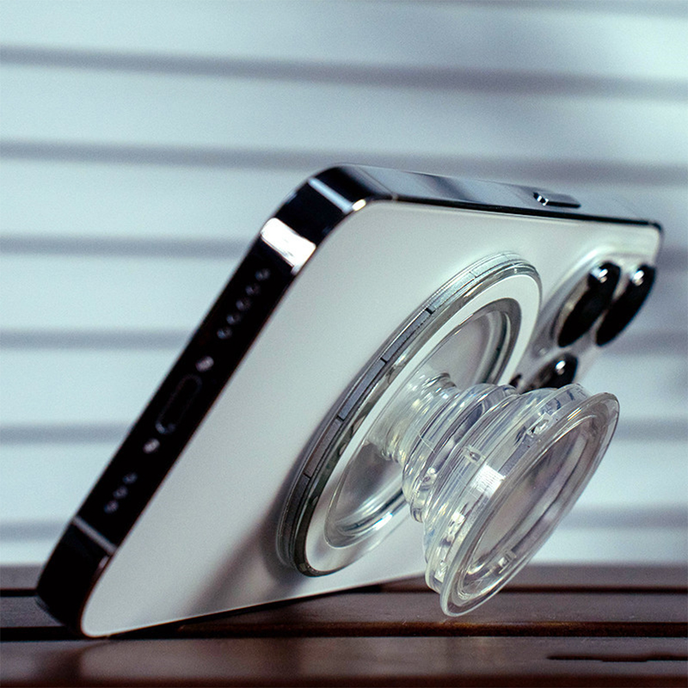 Magsafe metalowy brokat w proszku, mocny magnetyczny uchwyt z pierścieniem ssącym do metalowego uchwytu na telefon komórkowy 360° ° obrotowe ładowanie uniwersalne