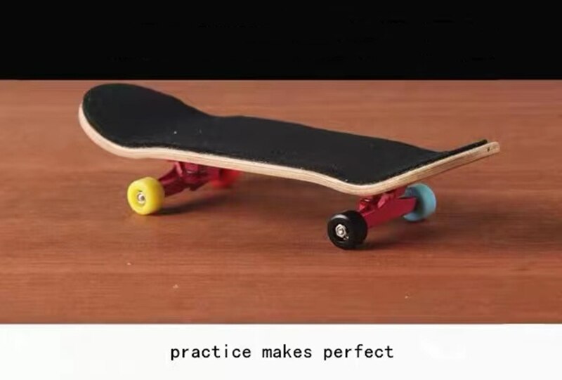 100mm*30mm Canadian Maple Wood Complete Fingerboard Mini Finger Skateboard