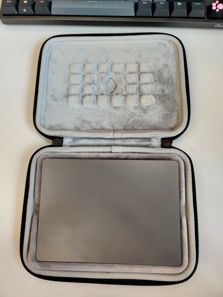 Bærbart cover til apple magic trackpad 2 touchpad opbevaringspose beskyttende kasse vandtæt skal