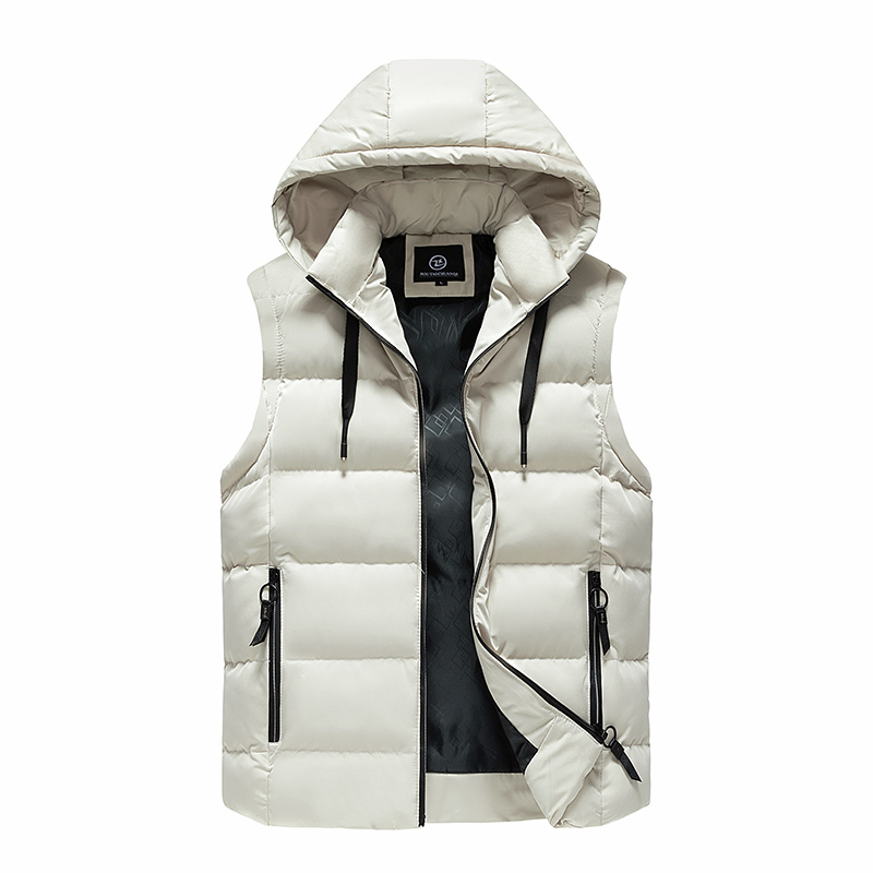 Heren Donsjack - Winddicht, Nekwarmte, Loose Fit, Winter Casual Stijl: Xl / Wit