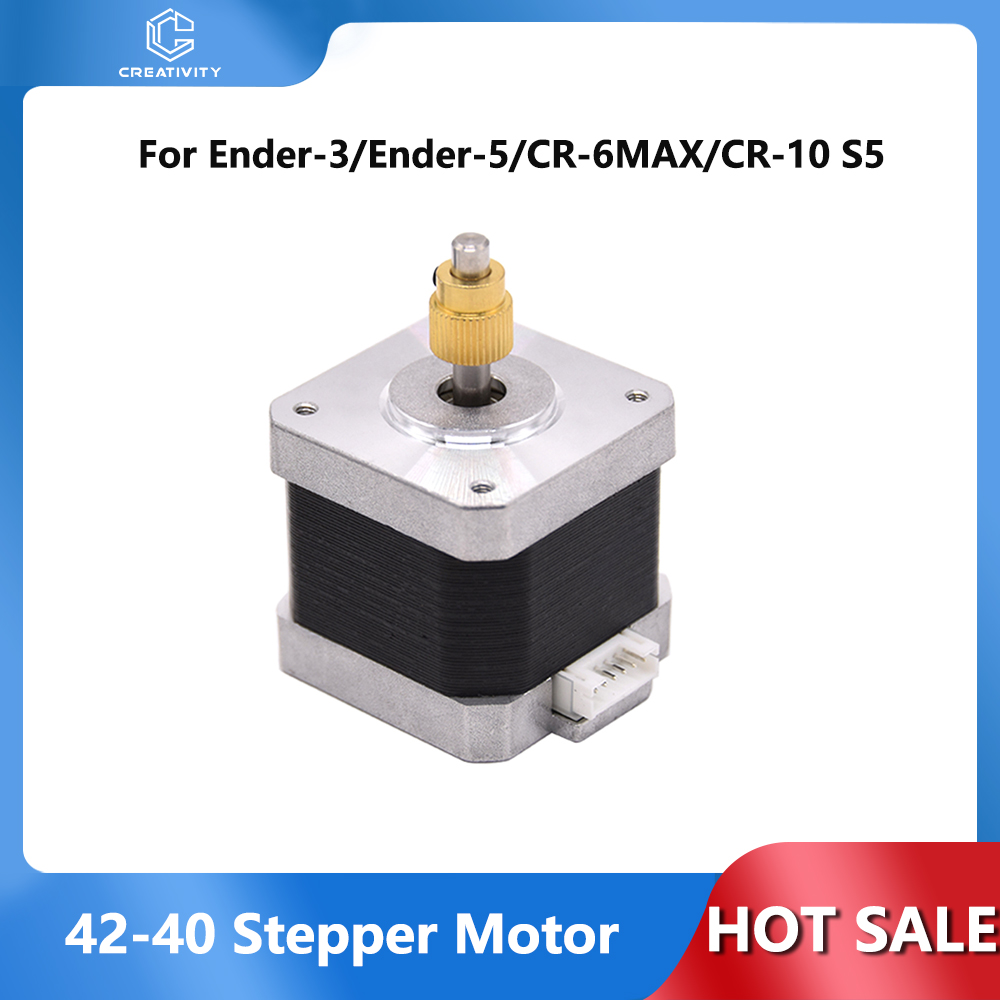 42-40 Stepper Motor with Extruder Gear, for 3D Printer Extruder, For Ender 3/3 V2/Ender 3 pro/Ender 5/CR-10 3d printer Motor