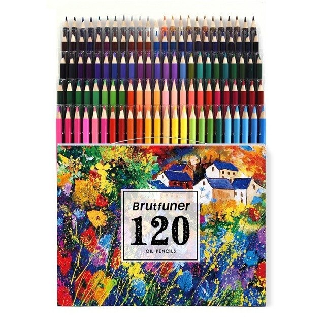 120/160 crayon de couleur souple ensemble 150 crayon aquarelle crayons de couleur pour enfants Skechers étudiants dessin: 120 colors