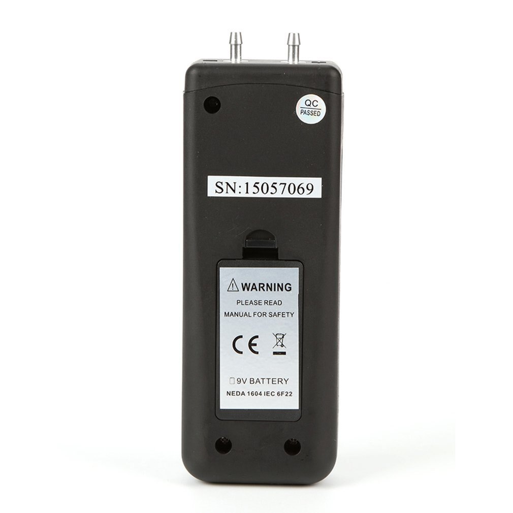 TL-100 Digitale Manometer Luchtdruk Meter Draagbare Manometers Handheld U-Type Drukverschil Meter