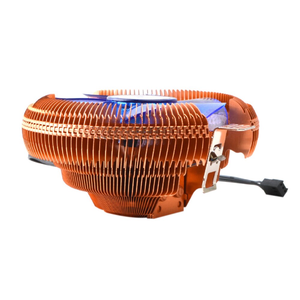 12V CPU Cooler Fan with Light Hydraulic Bearing Heatsink Fan Computer PC Case Air Cooling Radiator for Intel 775 1150 1155 1156