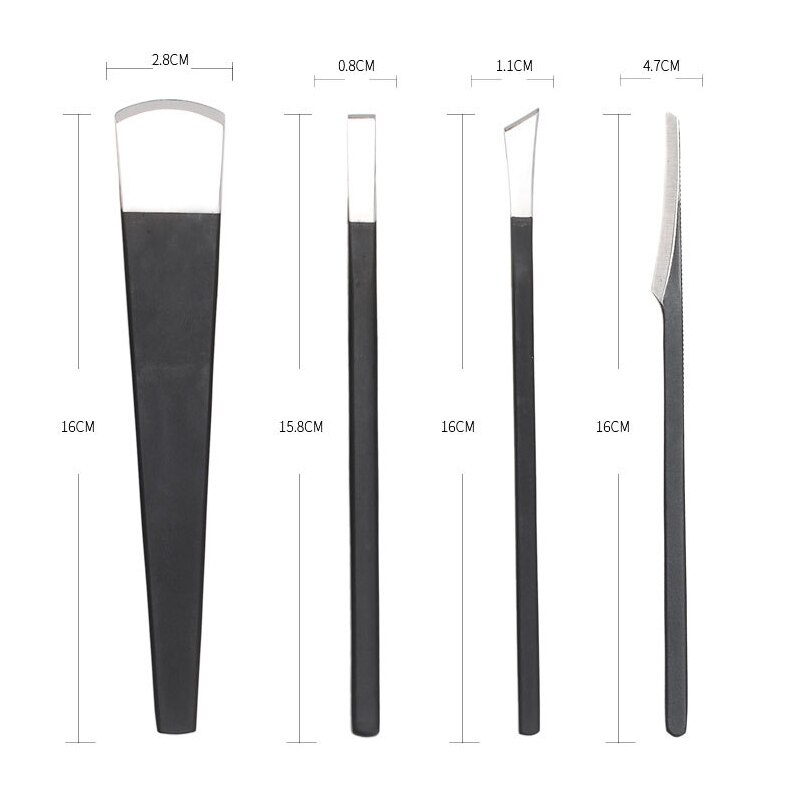 1Pc Sharp Leather Skiving Knife DIY Leathercraft Safety Cutting Knife Trench Thinning Pro Sculpture Knife Dead Skin Remover Tool