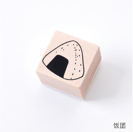 Vintage cute food Coffee plants stamp DIY wooden rubber stamps for scrapbooking stationery scrapbooking standard stamp 3x3cm: B