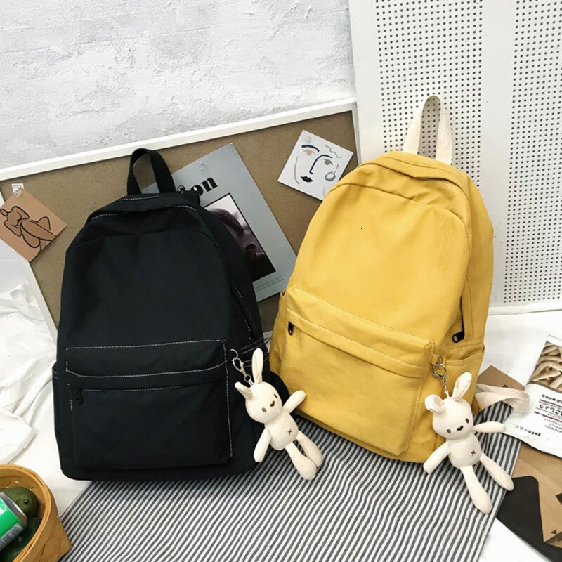 Vrouwelijke Schooltassen Voor Tienermeisjes Nylon Konijn Rugzak Vrouwen Mochilas Sac A Dos Dames Laptop Rugzak Mannen Tas pack