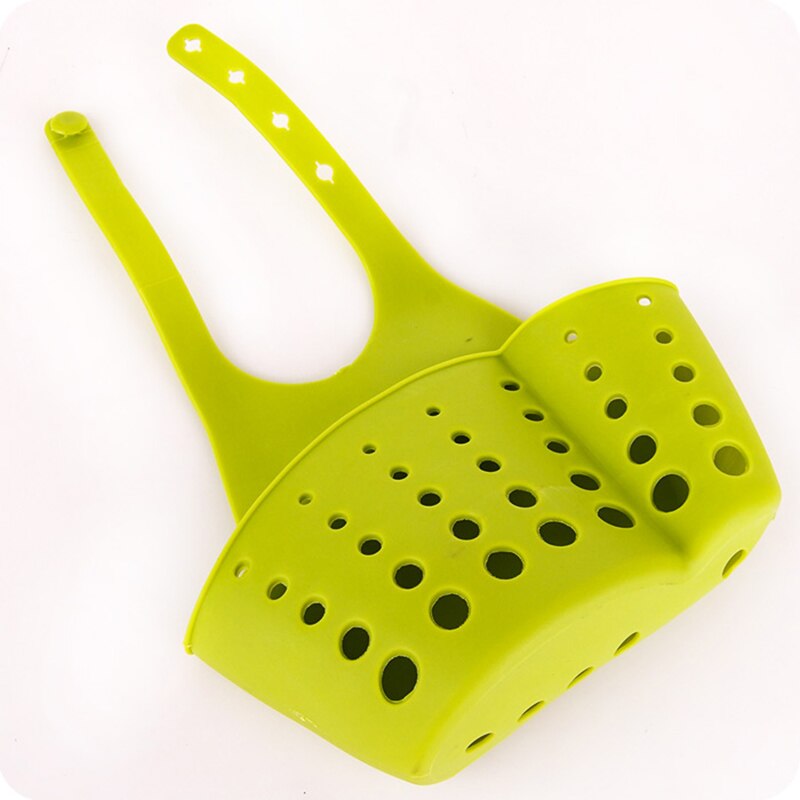 Portable Home Kitchen Bathroom Sink Sponge Hanging PVC Shelving Rack Drain Faucet Storage Pail Shelves Tools Holder XKW