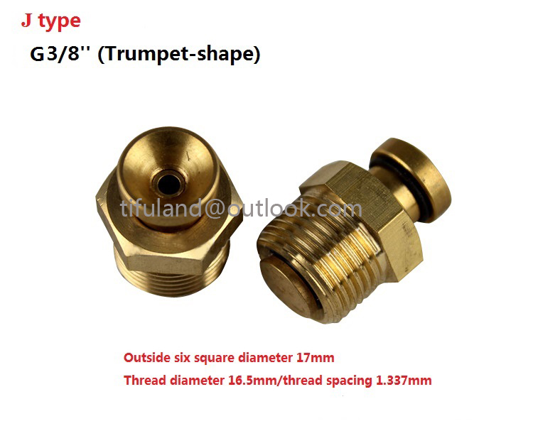 Inflatable Shaft Inflation Nozzle Pneumatic Shaft Nozzle Air Shaft Nozzle Air Expanding Shaft Valve: J type