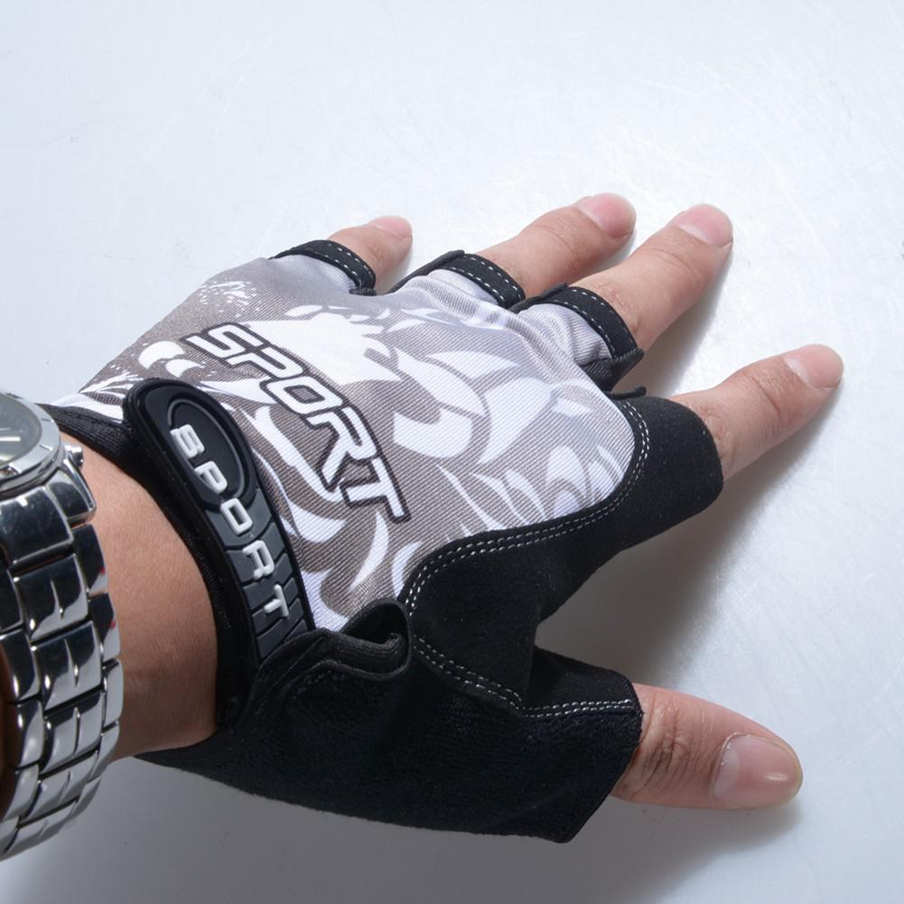 HobbyLane guantes de la pesca no-Slip transpirable ultrafino Unisex medio dedo guante Camping pesca material para carpas guantes de pesca