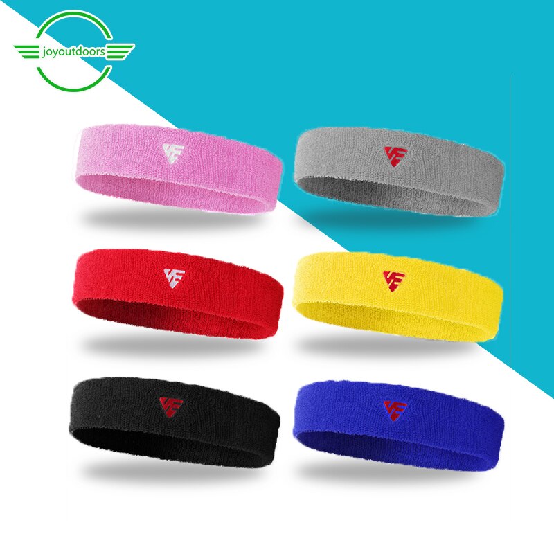 1 fitness sports elastisk pandebånd svedbånd svedabsorberende åndbar turban skridsikker multi-farve valgfri sød