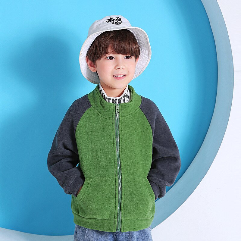 Bbd Peuter Jas Jongens Meisjes Polar Fleece Gewatteerde Herfst Winter Outdoor Jacket Best Selling Delicate Kids 2-8 Jaar kleding: B2-as picture / 4T