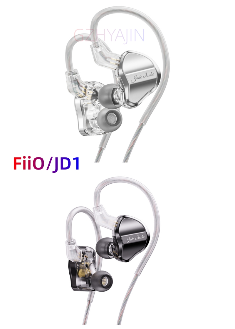 /JD1 single action loop in ear earphones Harman curve HIFI earplugs Apple Android phone
