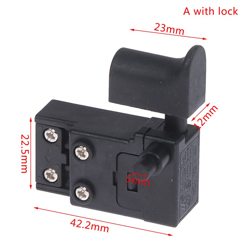 Interruptor de gatillo de herramienta eléctrica, botón de gatillo de Control de velocidad para martillo eléctrico