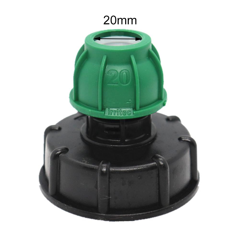 NEUE 20/25/32mm IBC Panzer Adapter IBC Adapter Wasserhahn Anschlüsse Garten Wasser Panzer Schlauch Anschluss perfekte Zubehör S60 * 6: 20MM