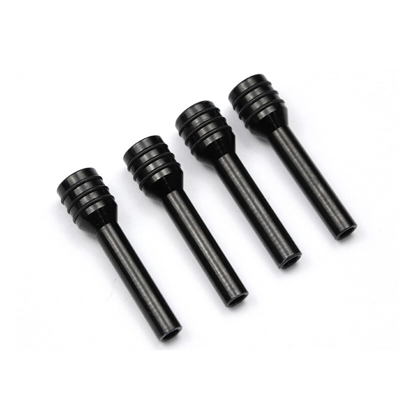 4 STUKS Deurvergrendeling Stick Pin Cap cover trim Voor Chevrolet Cruze Trax Malibu Opel Mokka ASTRA J insignia Sport Tourer: Black