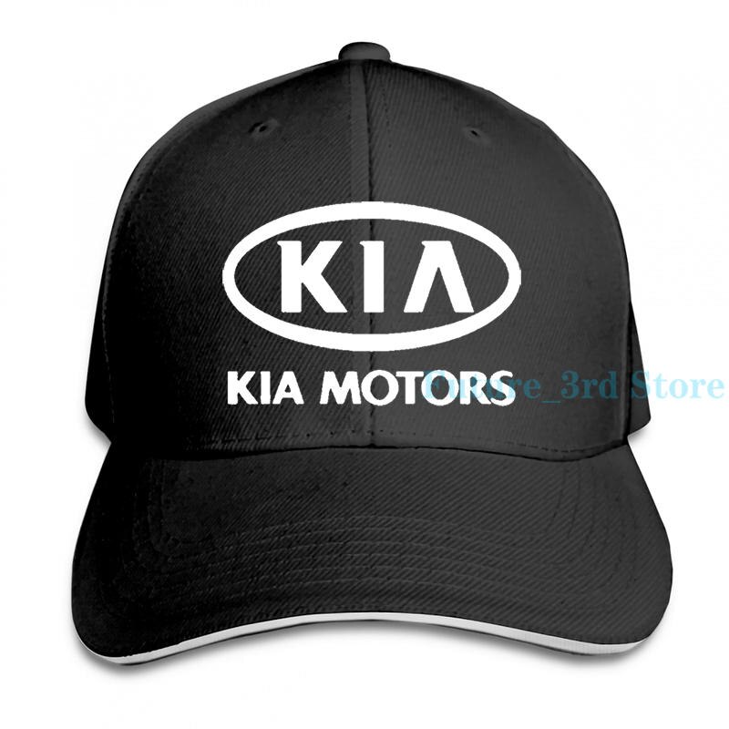 Kia Motors Baseball cap men women Trucker Hats adjustable cap: 1-Black