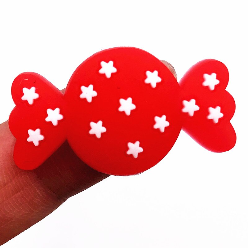 8 Stks/set Voedsel Cartoon Frieten Hamburger Cola Lolly Icoon Pvc Vlakke Achterkant Voor Diy Phone Case Sieraden Versieringen Ambachten: Donker Kaki