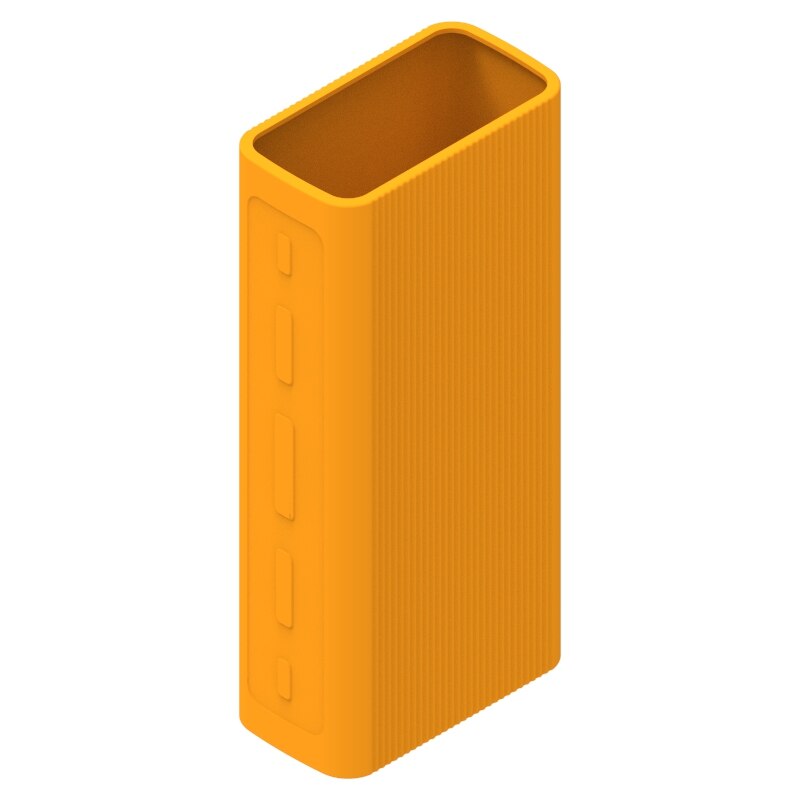 Energie fallen Silikon Schutz fallen Abdeckung für Xiaomi Energie Bank 3 30000 MAh Haut Hülse Ärmel Schutz Abdeckung PB3018ZM fallen: Orange PB3018ZM