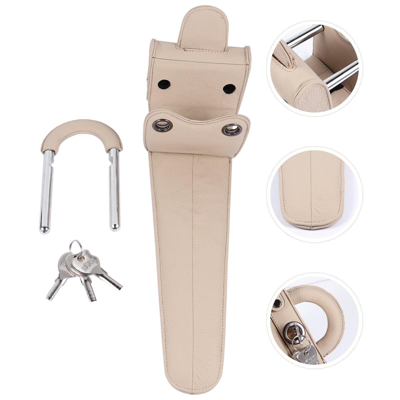 1pc Anti-Theft Car Steering Wheel Lock SUV Lock Truck Steering Wheel Lock