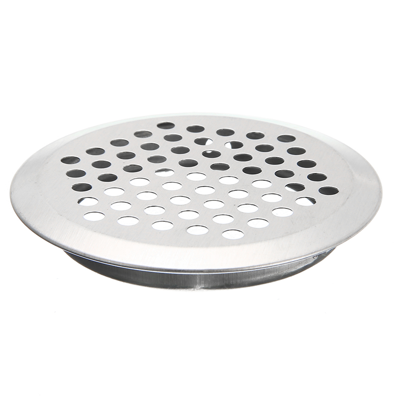 20pcs Stainless Steel Air Vent Slotted Grille Cupboard Exhaust Ventilation Grille Set For Exhaust And Supply Air Operation