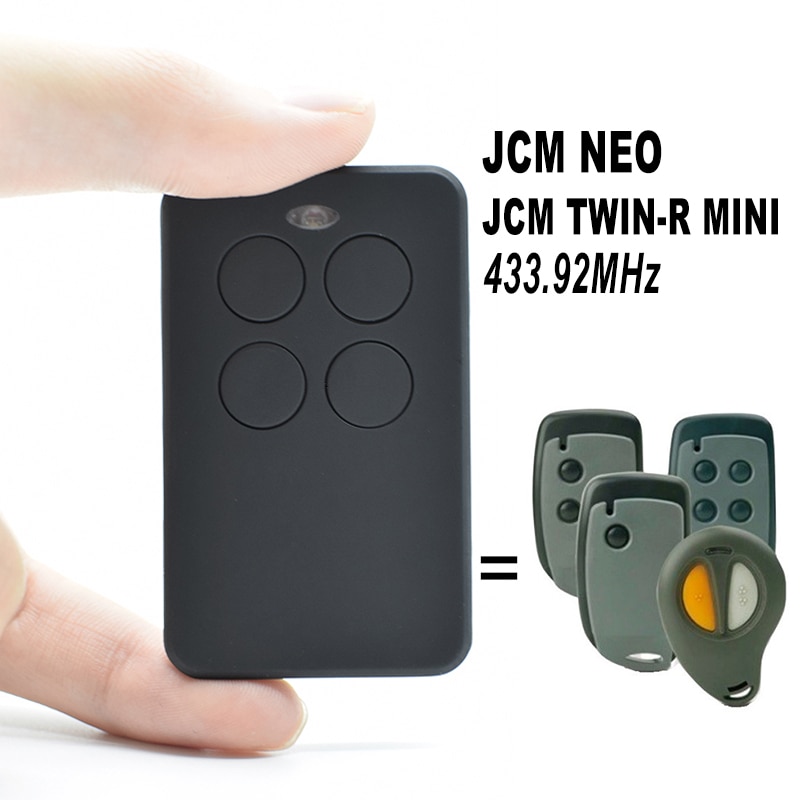 JCM GO / JCM GO PORTIS / JCM GO NORTON garage télécommande 433.92MHz garage commande porte télécommande ouvre-porte