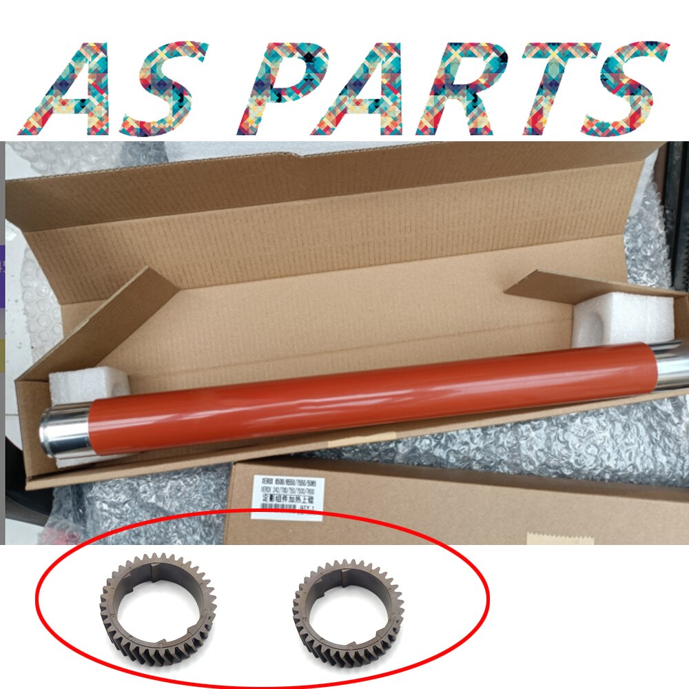 1X Bovenste Fuser Warmte Roller Voor Xerox C700 C75 J75 770 550 560 570 C60 C70 V80 C5580 c6680 C7780 7785 5065