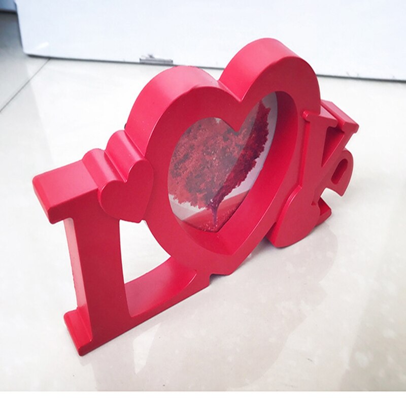Creatieve Liefde Plastic Combinatie Fotolijst Fotostudio Bruiloft Festival Foto Art Decoratie Fotolijst Props