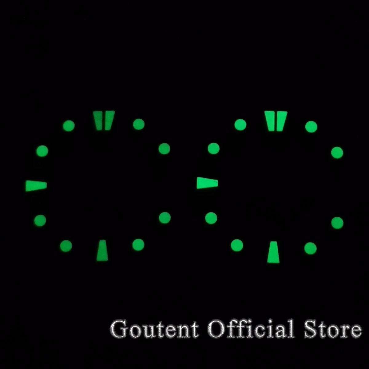 Bliger 28.5mm sterylny czarny/niebieski/zielony zegarek tarcze świecąca tarcza dopasowanie etai2836 2824,Miyota8215 821A,DG2813 3804 ST1612 ruch