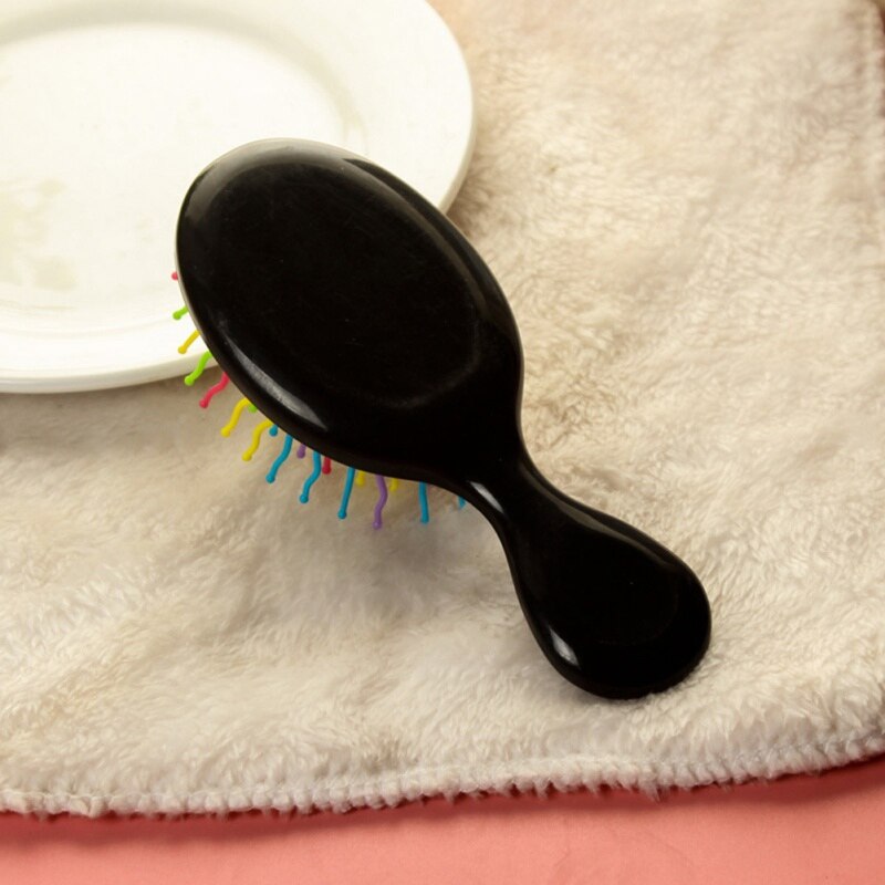 Kid Anti-Static Massage Hairdressing Children Comb Girl Air Cushion Comb Plastic Comb: B