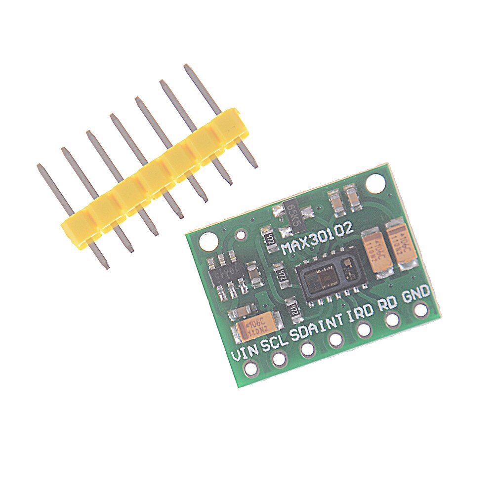 1PCS Green MAx30100 Low Power MAX30102 Heart Rate Oxygen Pulse Breakout for Arduino Replace