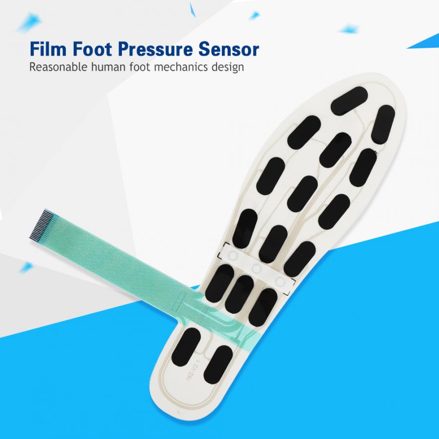 thumbnail image 2 of Thin Film Foot Pressure Sensor Insole - 16 Sensing Zones, IP67 Waterproof, For Gait Analysis & Step Counting 2 of 11
