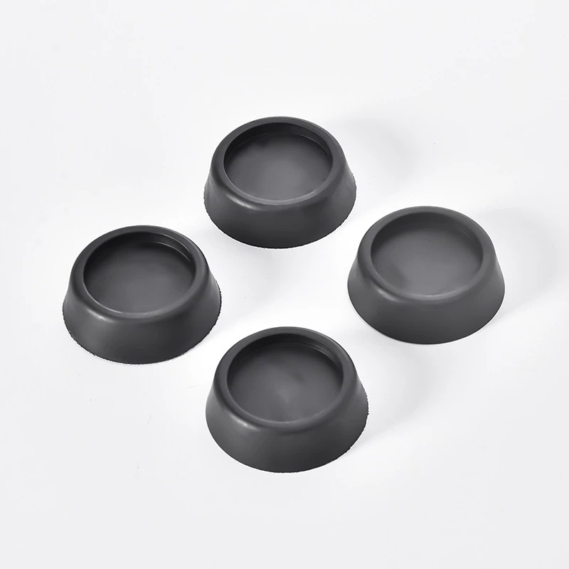 Almohadillas antivibración para lavadora, patas de goma para muebles, alfombrilla antideslizante, almohadilla Base Universal para patas reductora de ruido, 4 Uds. ﻿ Alfombrillas: Bronce