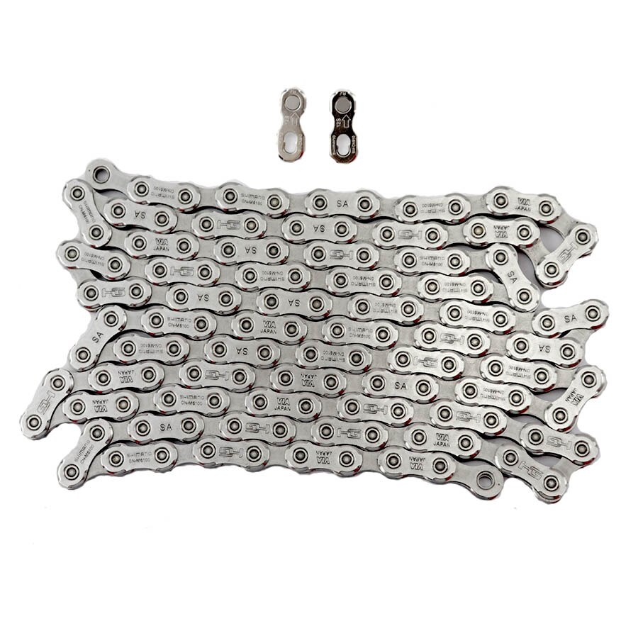 Shimano DEORE CN-M6100 Chain 12-Speed Mountain Bike Bicycle 124L Chain 12 Speed Chain Bicycle Parts QUICK-LINK O