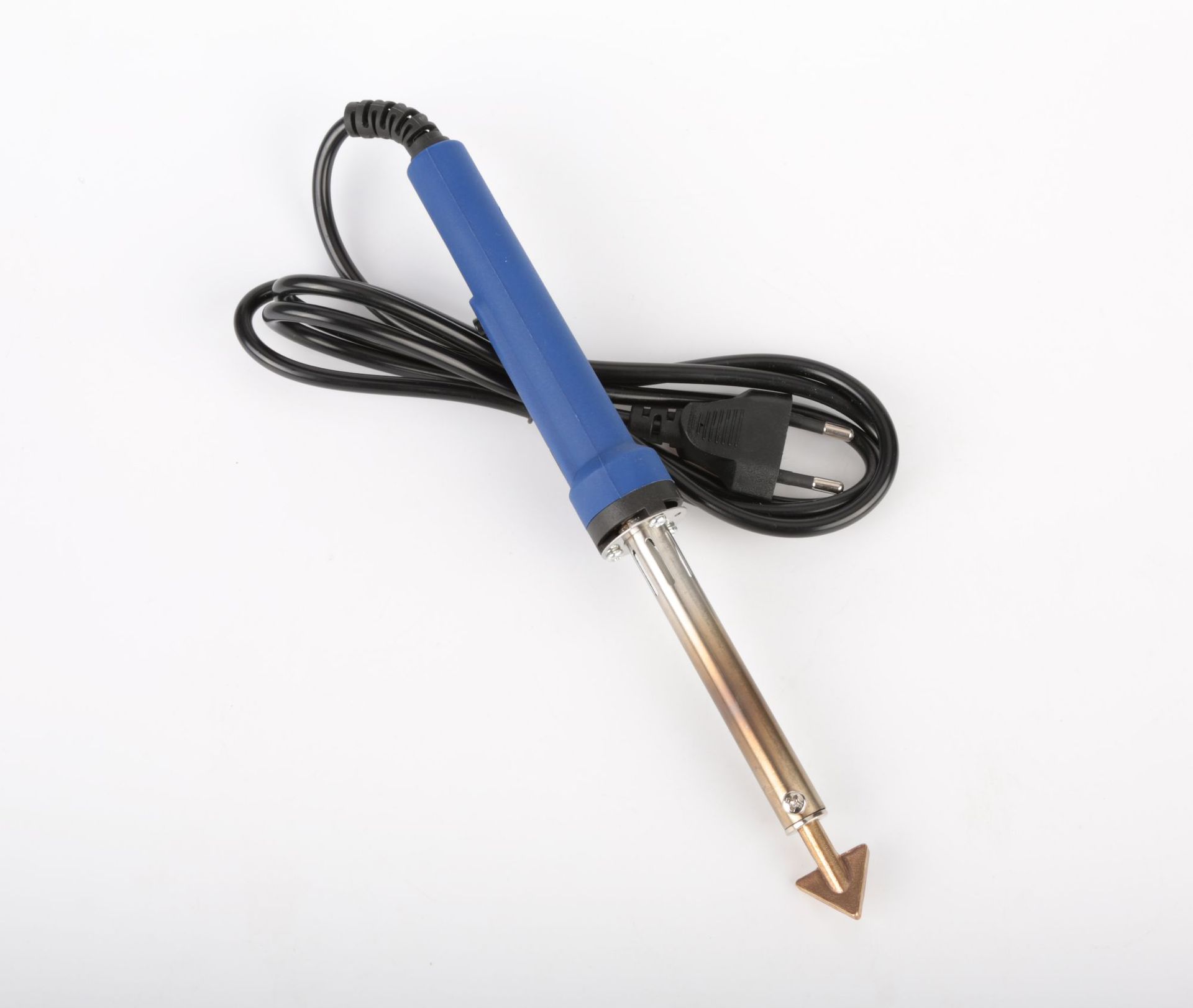 2022 Electric Soldering Iron Set Kit with Plastic Handle Flat Tip for Car Bumper Repair Crack Repair Spatula Smoothing Tool