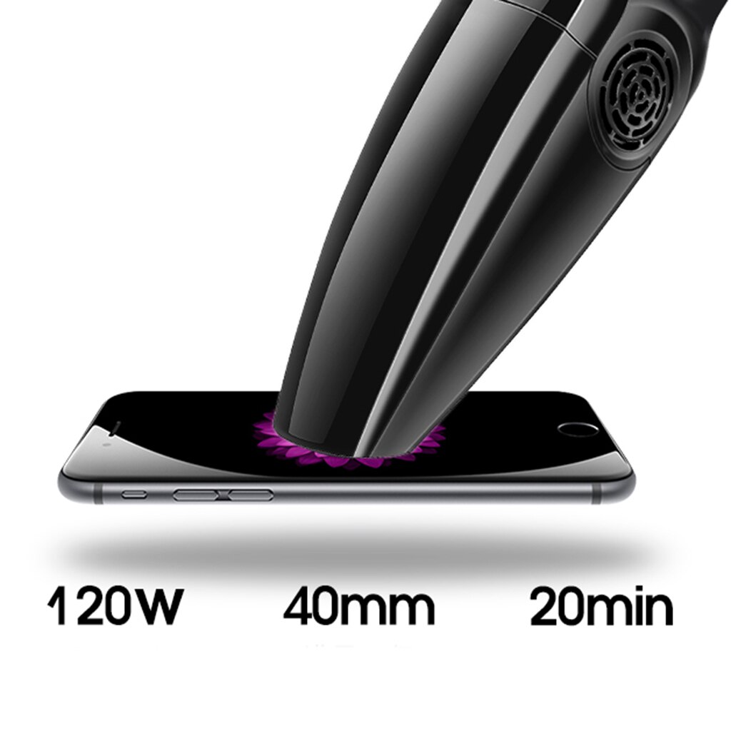 Vacuum Cleaner 5m Cord Car 12V Mini Hand Held Wet Dry Small Auto Cleaning