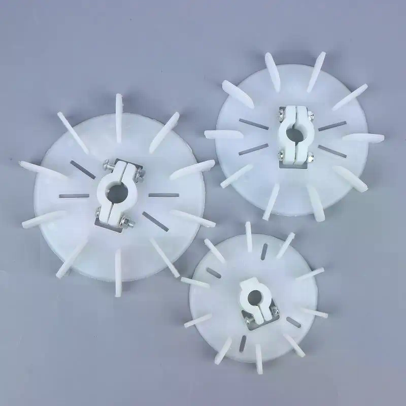 Plastic Motor Fan Blade Adjustable Motor Cooling Fan Impeller Motor Fan Vane High Temperature For Hydraulic Motor Accessories