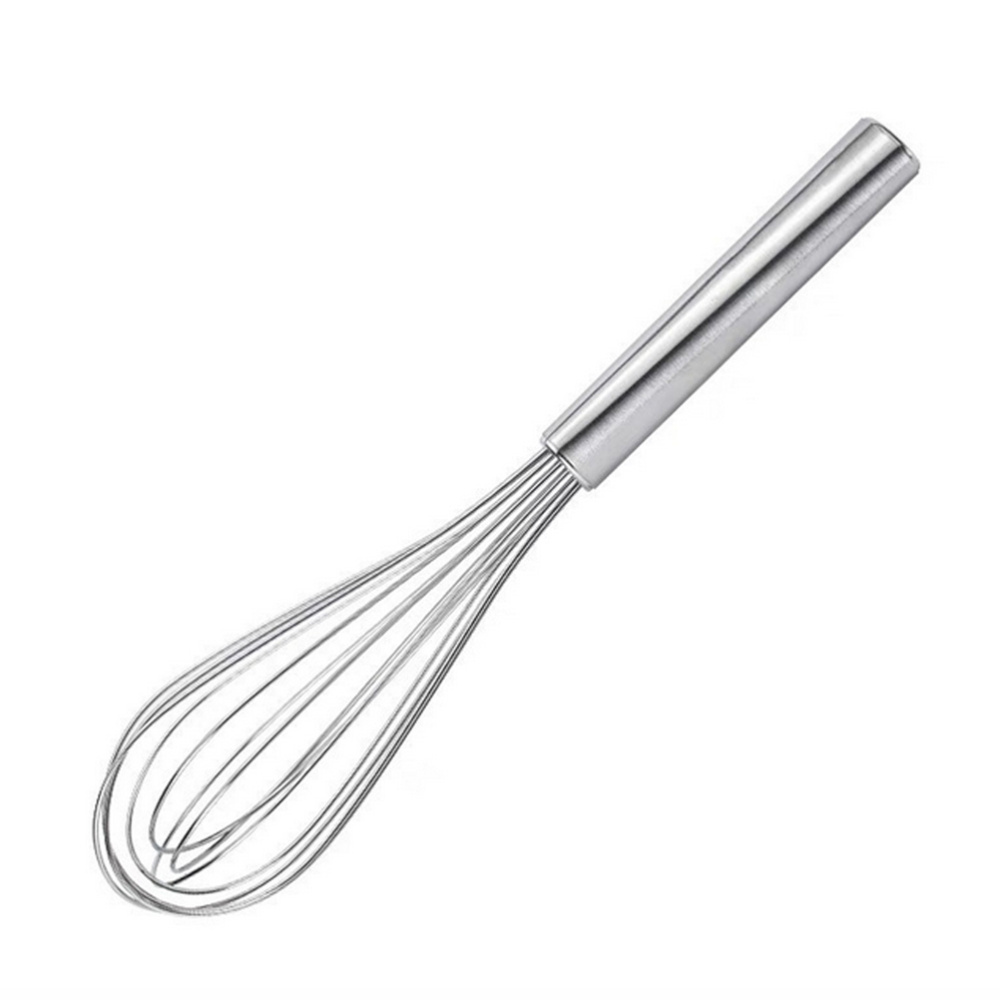 Stainless Steel Eggbeater Metal Egg Mixer Manual Operation Egg Stirrer for Home Store