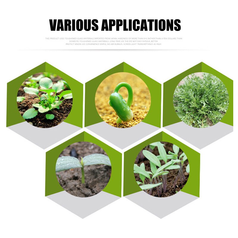 10Pcs Seeding Tray Plastic Nursery Tray Succulent Plants Pot Seed Grow Box Tray JS23