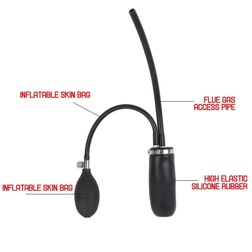 Adaptador Universal de entrada de diagnóstico para máquina automotriz, adaptador de escape de sellado rápido, Detector de fugas de humo, funda