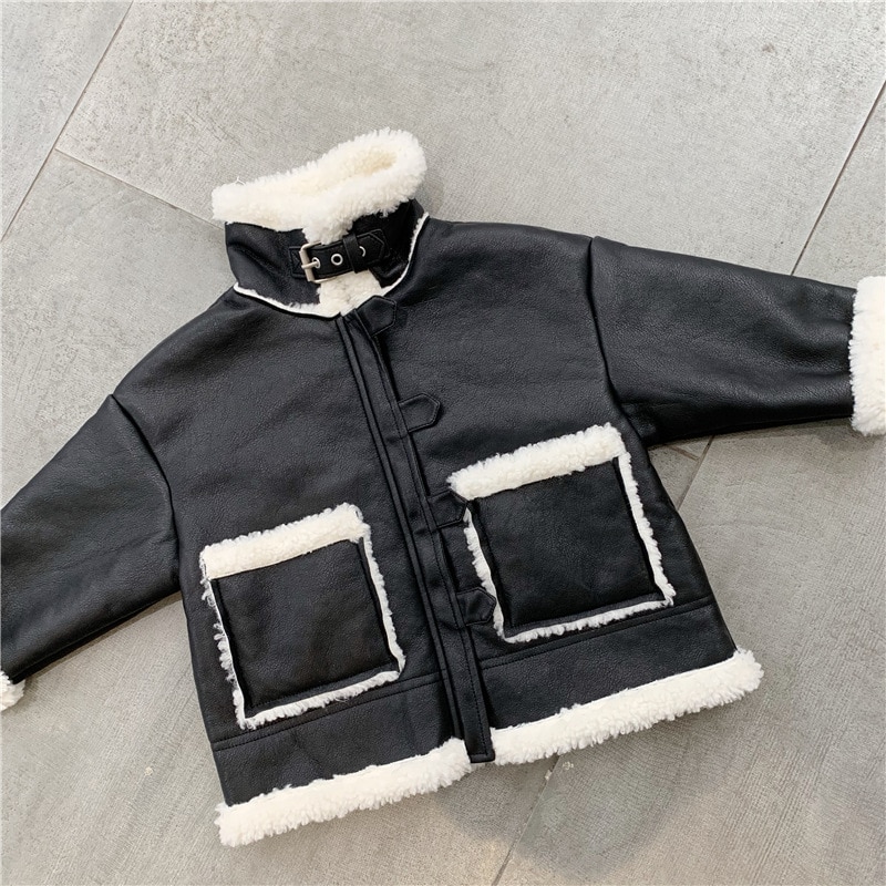 Baby Jacke Mit Patchwork-Design - Langarm Mantel Für Jungen & Mädchen