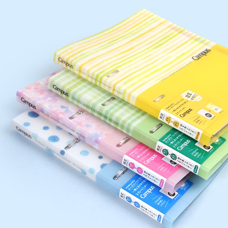 1Pcs Japan KOKUYO Double-hole Loose-leaf Book A4/B5 Large-capacity Removable Loose-leaf Paper RU-PP358 Waterproof Cover Notepad