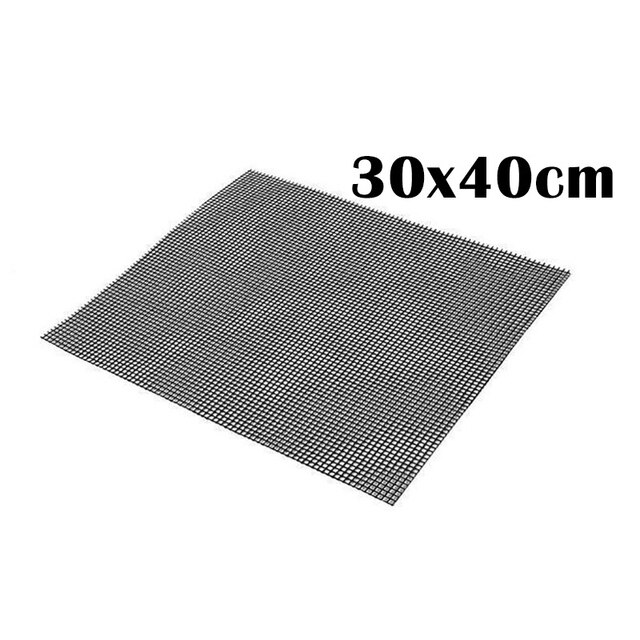 Wiederverwendbare Luft Friteuse Liner Silikon Zubehör Lebensmittel Klasse Öl Matten 7.5/8.5/8/9 Zoll Platz Runde Nicht-Stock Silizium Korb Matten: 30x40cm