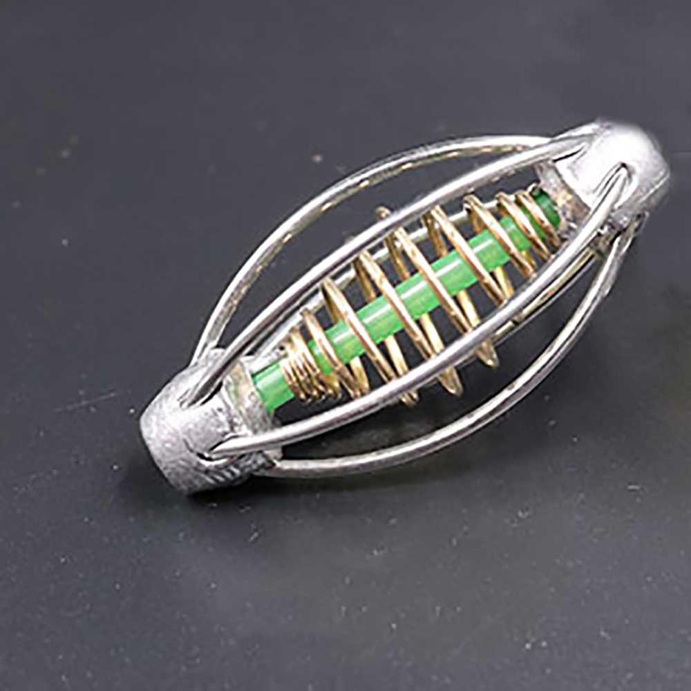 6 Wire Method Carp Fishing Feeder Swim Feeders with Lead Sinker