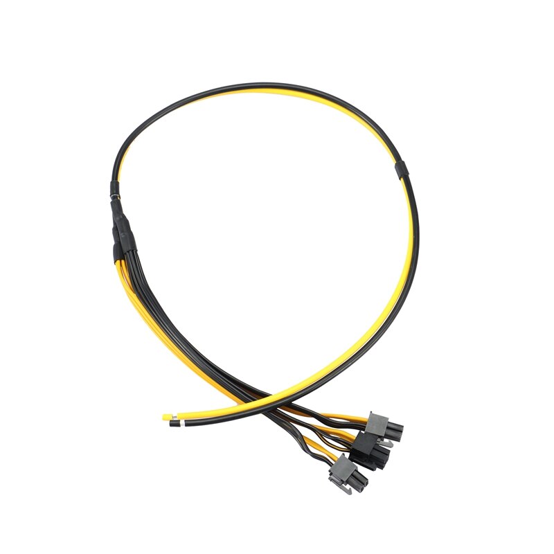 10Pcs S7/S9 Triple 3X Pci-E Pcie Pci Express 6Pin Grafische Kaart Splitter Power Cable Voor Btc mijnwerker Machine 12AWG + 18AWG