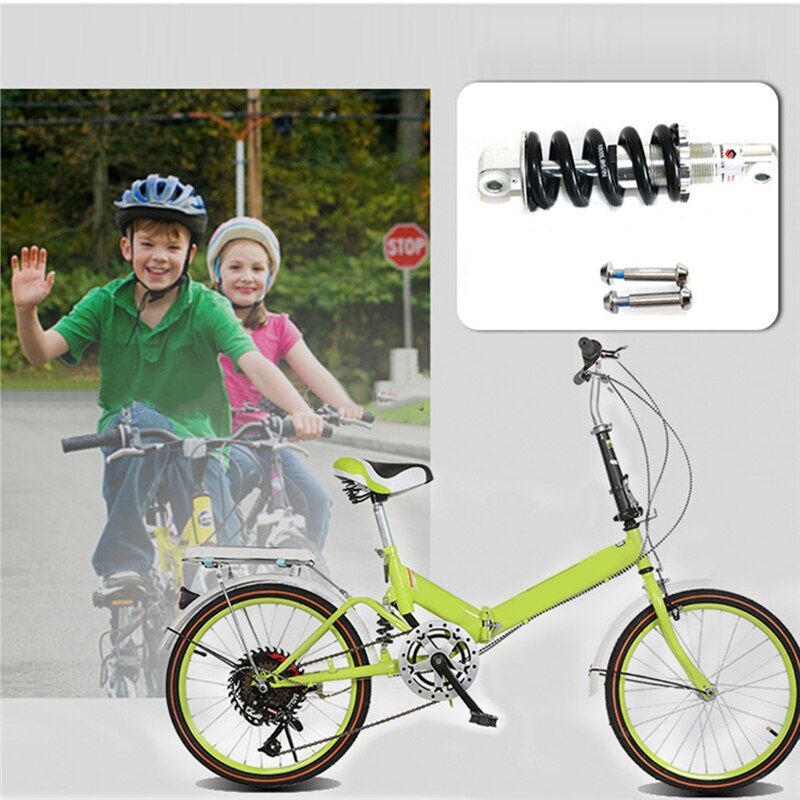 Bicycle Shock Absorbers Mountain Bike Compression Shock Absorbers Metal Spring Multi-Spec Shock With Screws Absorbers
