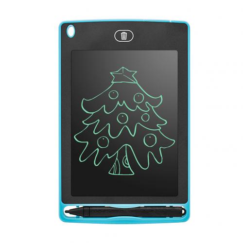 6.5 inch LCD Writing Tablet Digital Graphic Drawing Tablets eWriter Electronic Handwriting Board + Pen / Battery for Kids: Blue